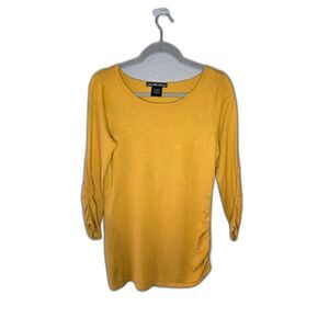 United States Sweaters Women's Yellow Long Sweater Size Small